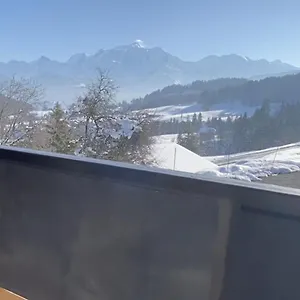 Lumineux Avec Vue Sur Le Mont Blanc Cordon